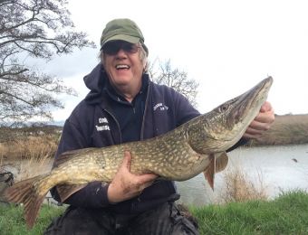 Whats caught here - pike Feb 2016