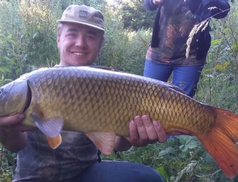 What's being caught here - A trip to Nordley pools on Sunday 2nd July 2017 gave my son Drew his first double figure carp.  Andrew Linney