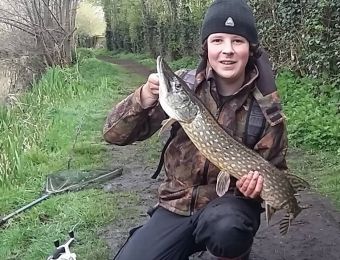 Whats caught here - pike April 2016