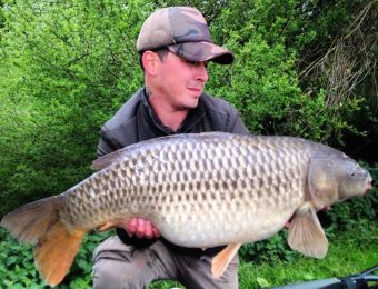 What's being caught here? 24lb 10oz Coppice carp, John Spencer 16th May 2016